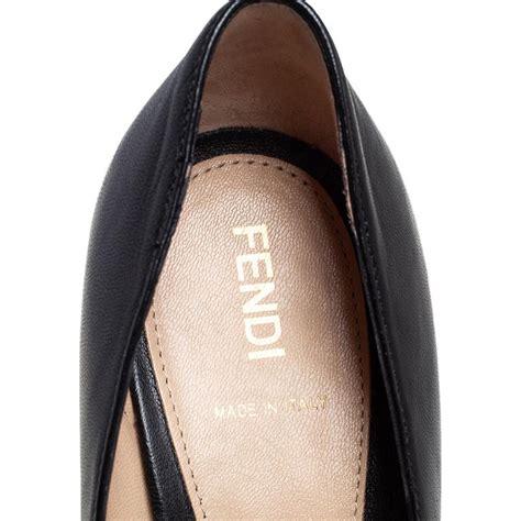 Fendi “Fendista” Platform Heels; EU 38 